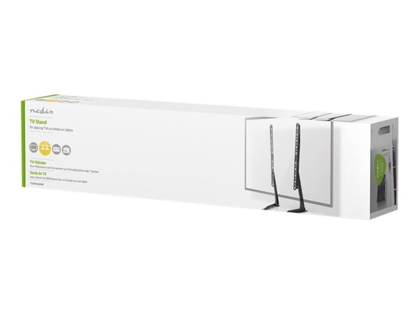 Nedis - Stativ - for flatpanel - stål - svart - skjermstørrelse: 13"-70" - skrivebord