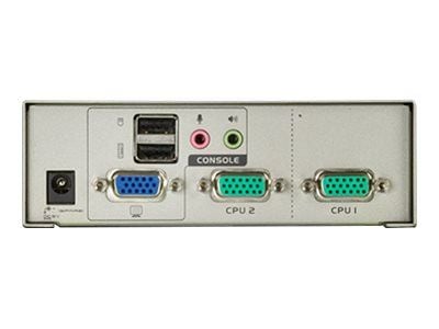 ATEN CS72U - KVM-kytkin - 2 x KVM-portti(t) - 1 lokalbruger - työpöytätietokoneet