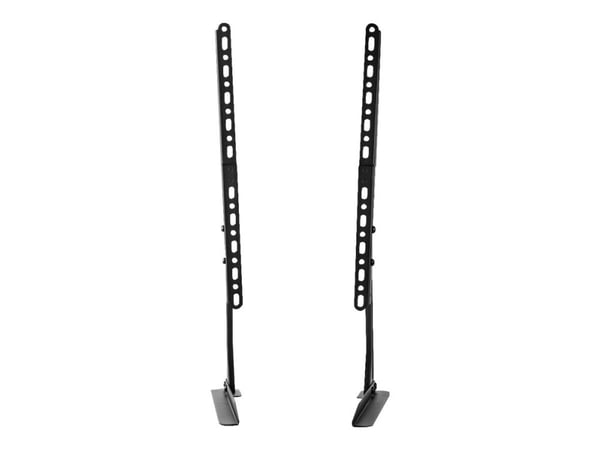 Nedis - Ställ - för platt panel - stål - svart - skärmstorlek: 13"-70" - skrivbord