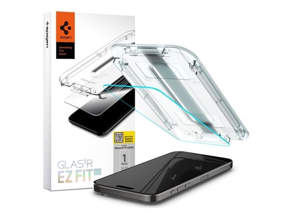 Spigen Glas.TR iPhone 15 Pro Max 6,7" "EZ FIT" klart herdet glass AGL06878