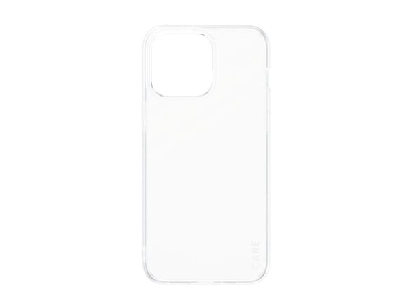 CARE by PanzerGlass X-Ray - Baksidedeksel for mobiltelefon - myk basis - selvhelbredende TPU - gjennomsiktig - for Apple iPhone 15 Pro Max
