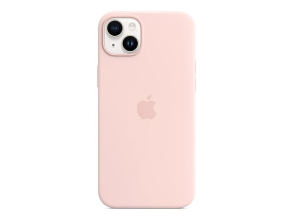 Apple - Baksidedeksel for mobiltelefon - MagSafe-samsvar - silikon - krittrosa - for iPhone 14 Plus
