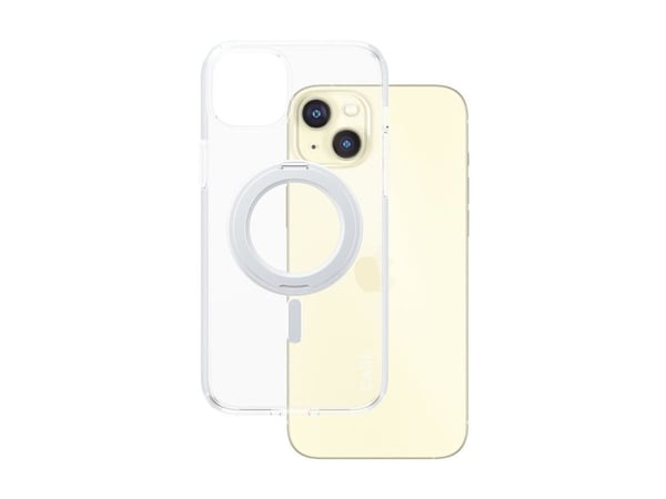 CARE by PanzerGlass - Baksidedeksel for mobiltelefon - med stativ - MagSafe-samsvar - termoplast-polyuretan (TPU), polykarbonat (PC) - gjennomsikti...