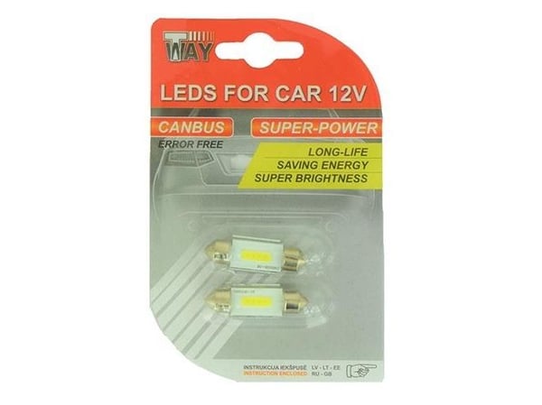Bil-LED-lampor C5W 1 COBX4 36mm 2 st CANBUS Bil-LED-lampor C5W 1 COBX4 36mm 2 st CANBUS