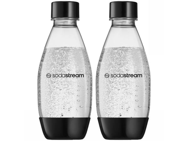 Sodastream DWS Fuse drinking bottle, 0,5L black, 2 pcs