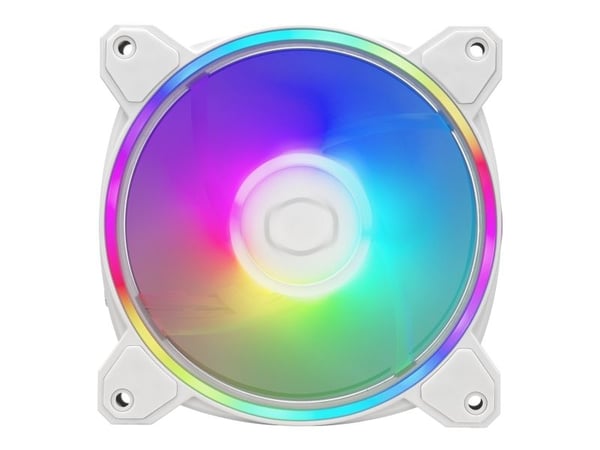 Cooler Master MasterFan MF120 Halo2 3in1 Valkoinen
