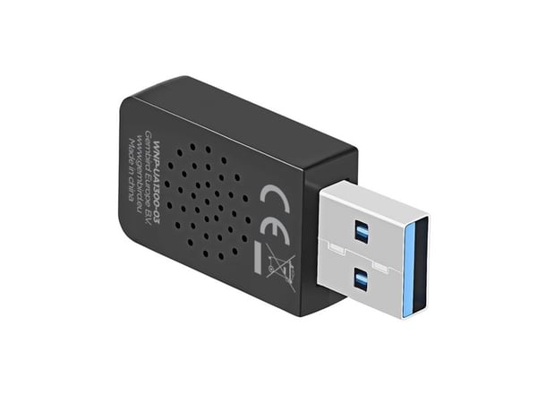 Gembird WNP-UA1300-03 - Nettverksadapter - USB 3.0 - Wi-Fi 5