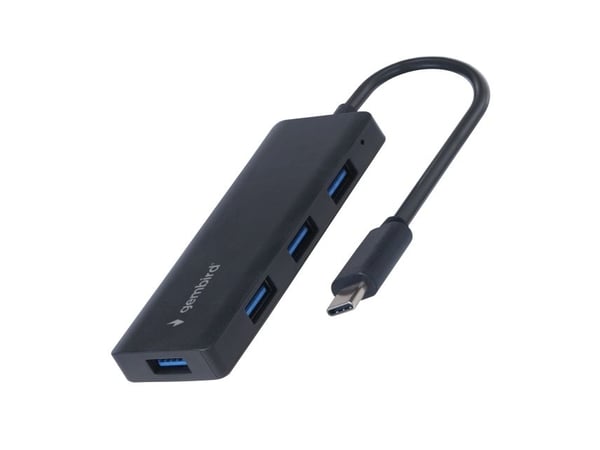 Gembird UHB-CM-U3P4-02 - Hub - type-C - 4 x USB 3.1 Gen 1 - stasjonær