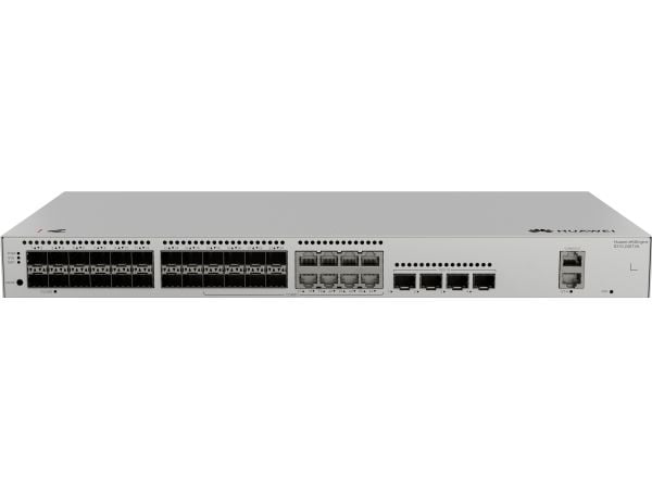 Huawei eKitEngine S310 Series S310-24ST4X - Switch - L2+ - Administrerad - 16 x Gigabit SFP + 8 x kombinations-Gigabit SFP + 4 x 1 Gigabit / 10 Gig...