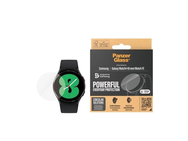 PanzerGlass - Skjermbeskyttelse for smart armbåndsur - glass - for Samsung Galaxy Watch FE