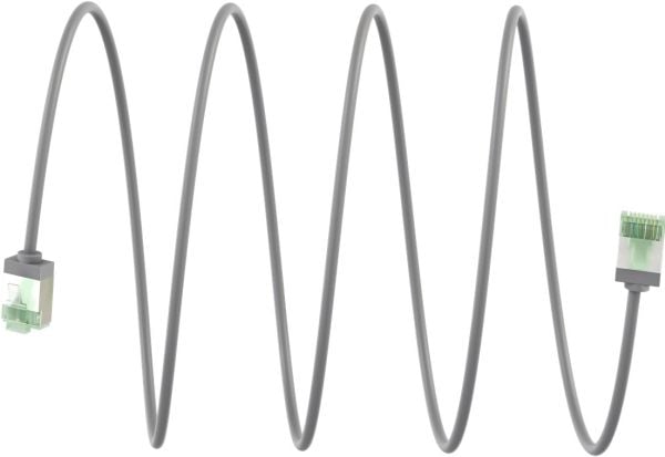 Goobay 74345, 0,5 m, Cat8.1, U/FTP (STP), RJ-45, RJ-45, Grå