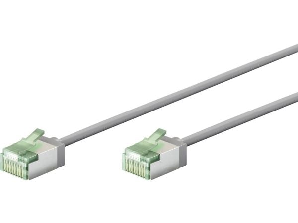 Goobay 74345, 0,5 m, Cat8.1, U/FTP (STP), RJ-45, RJ-45, Grå