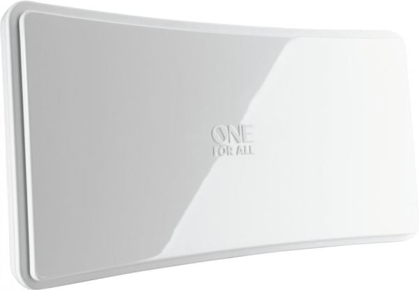 One For All SV 9421-5G Passiivinen DVB-T/T2 litteä antennirasia sisätiloihin Valkoinen valkoinen