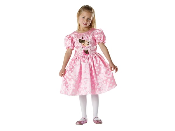 Disney Junior Minnie Mouse Classic Pink Kostume (3-9 år)(Str. 128/L)