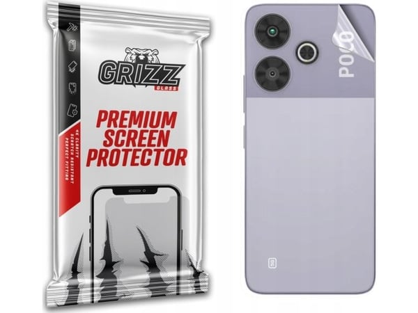 GrizzGlass skjermfolie til Xiaomi POCO M6 Plus 5G (SatinSkin)