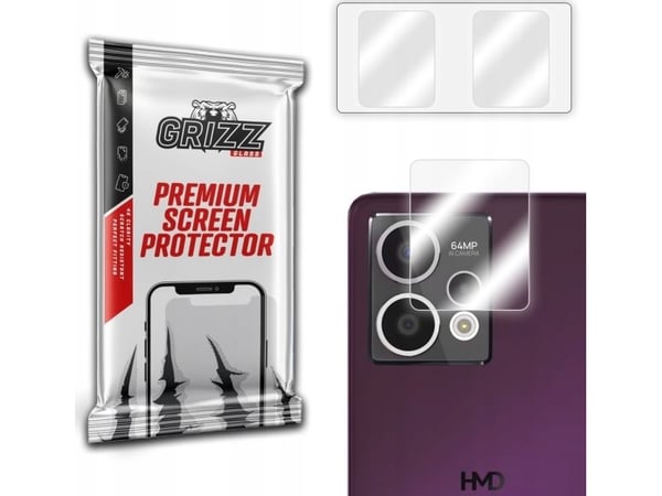 GrizzGlass Szkło med aparat GrizzGlass HybridGlass-kamera til HMD Crest Max