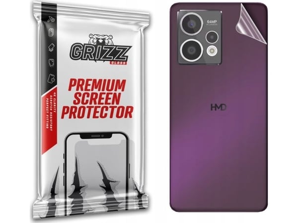 GrizzGlass beskyttelsesfolie bak GrizzGlass SatinSkin for HMD Crest Max
