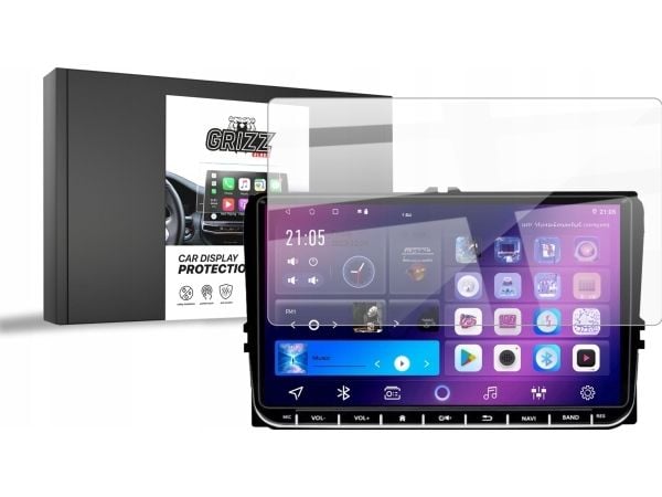 GrizzGlass GrizzGlass Car Display Beskyttelse Keramisk Film for Android 2DIN 9" Volkswagen Skoda Seat Bilradio