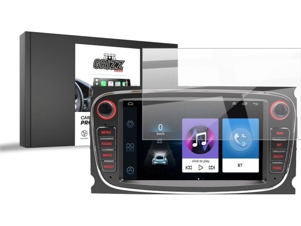 GrizzGlass GrizzGlass CarDisplay Protection keramisk folie for Android 2DIN 7" Ford bilradio
