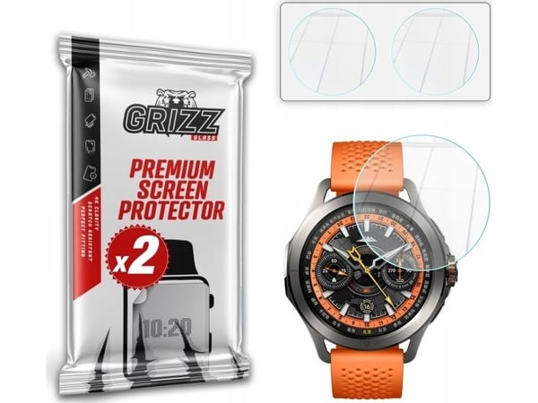 GrizzGlass Szklo hybrydowe GrizzGlass HybridGlass do Xiaomi Watch S4 Sport
