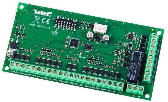 Satel INT-R, Grønn, 150 mA, 140 mm, 68 mm, 80 g, -10 - 55 °C