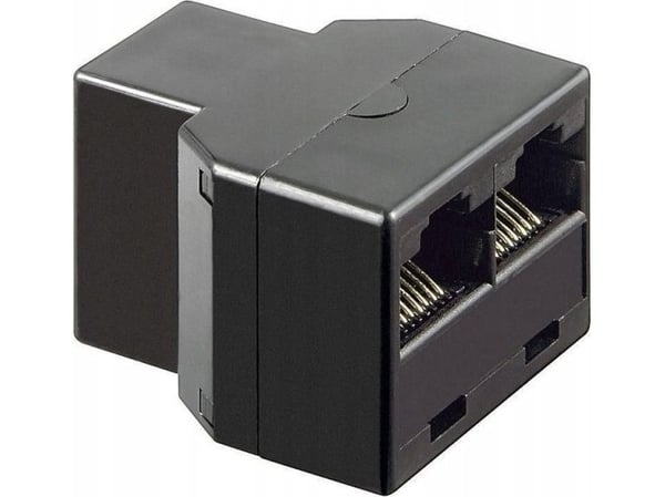 Microconnect MPK302B, Musta, Muovi, Naaras-/naarasliitin, 10 g, 154 mm, 120 mm, 154 mm, 120 mm