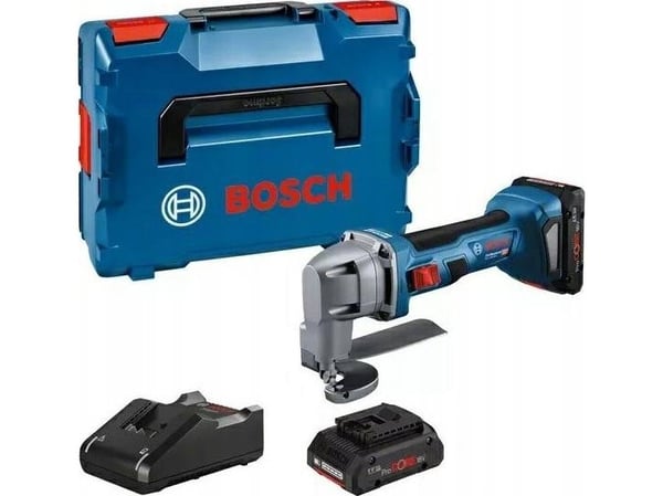 Bosch PLADESAKS GSC 18V-16 E 2X4,0AH PC L-BOXX