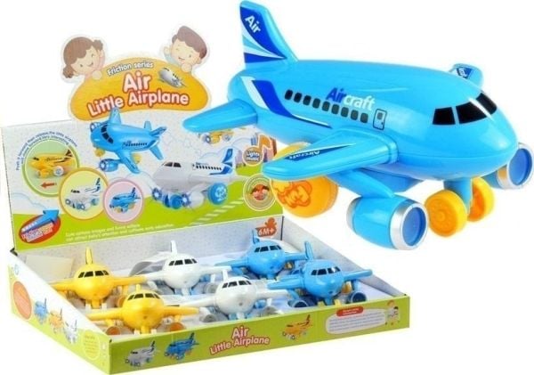 LeanToys Powered Airplane valo- ja ääniefektit