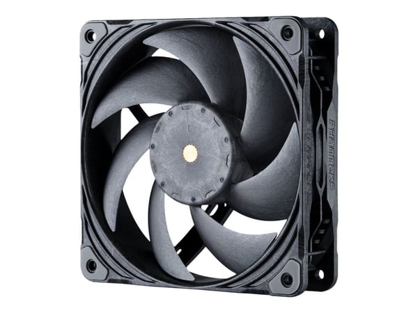 Phanteks PH-F120T30_BG Tietokoneen jäähdytysjärjestelmän tuuletin 12 cm Musta 1 kpl