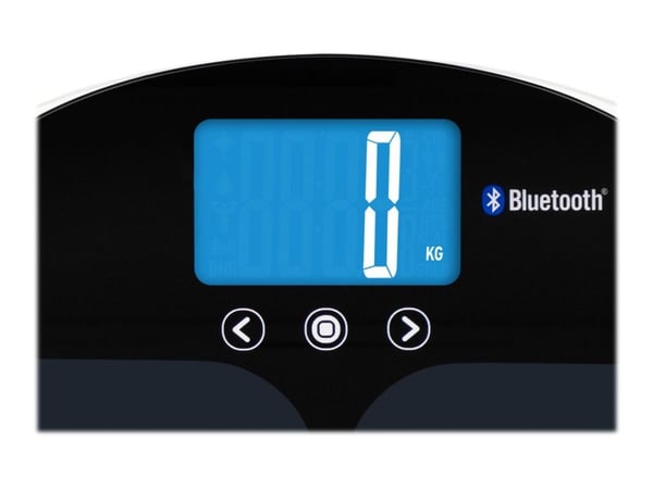 Salter 9192 BK3R Curve - Badevekt - svart