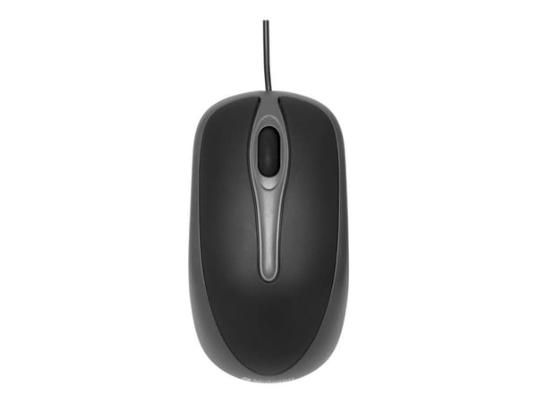 Verbatim Optical Desktop Mouse - Mus - høyre- og venstrehåndet - optisk - 3 knapper - kablet - USB - løsvekt
