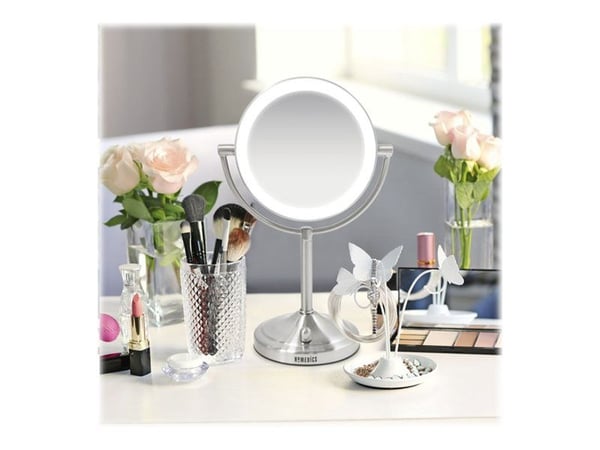 HoMedics MIR-8150-EU - Sminkespeil - trådløs - satin nickel