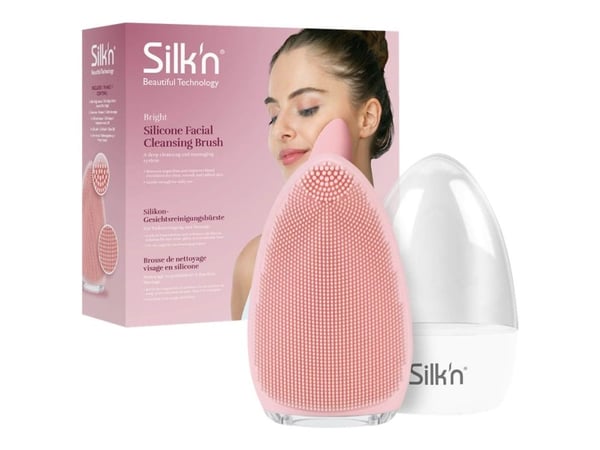 Silk'n Bright - Ansiktsrensebørste - trådløs - rosa