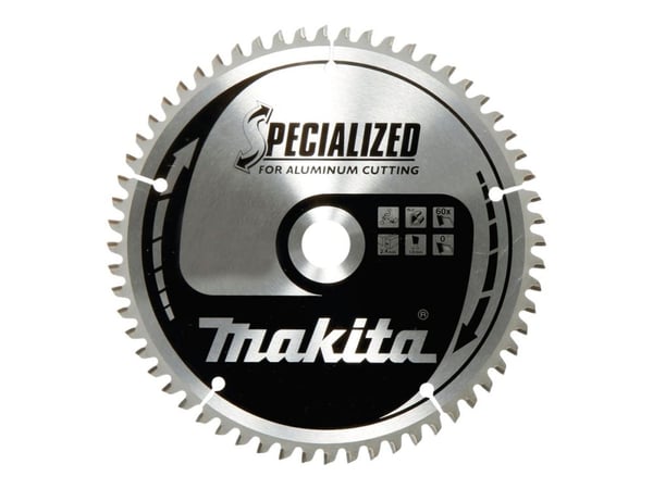 Makita Specialized - Sirkelformet sagblad - for plast, aluminium, blikk, ikke-jernholdig metall, laminat, kobber - 190 mm - 60 tenner