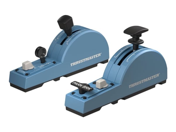 Thrustmaster TCA Quadrant Add-On Airbus Edition - Flysimulator - Lajittelu / Blå, Windows 10 - PC - PC