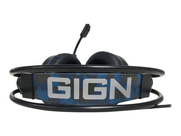 SuBsonic GIGN - Hodesett - full størrelse - kablet - 3,5 mm jakk