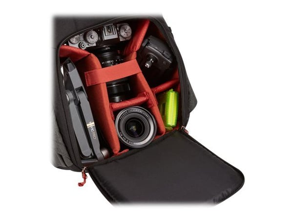 Case Logic Era CEBP-105 - Ryggsäck för kamera/drönare - polyester - grå, svart - 10.5"