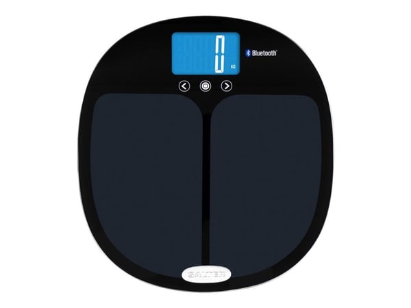 Salter 9192 BK3R Curve - Badevekt - svart