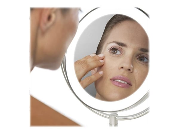 HoMedics MIR-8150-EU - Sminkespeil - trådløs - satin nickel