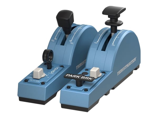 Thrustmaster TCA Quadrant Add-On Airbus Edition - Flysimulator - Lajittelu / Blå, Windows 10 - PC - PC