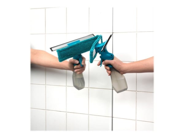 Spray vindusvask med innebygget visker og mikrofiberklut Beldray. 200 ml