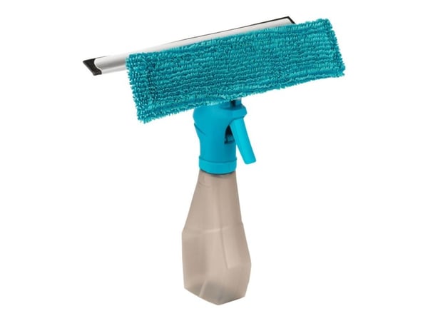 Spray vindusvask med innebygget visker og mikrofiberklut Beldray. 200 ml