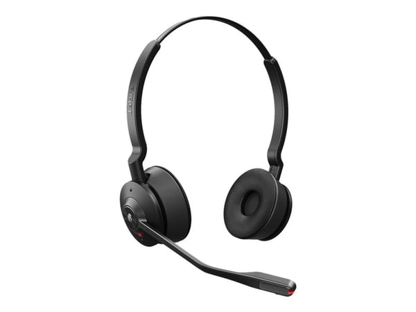 Jabra Engage 55 Stereo (Low Power) - Hodesett - on-ear - DECT - trådløs - USB-A via DECT adapter - Certified for Microsoft Teams - 9559-450-111-1