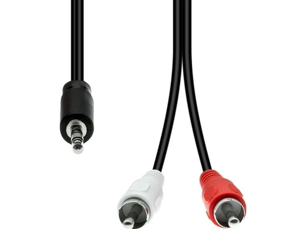 ProXtend Jack 3,5 mm – RCA (Cinch) x2 1,5 m svart (JAB-7755905)