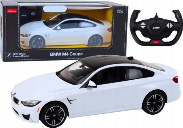 Rastar Fjernkontroll Bil RC 1:14 BMW M4 Copue Hvit