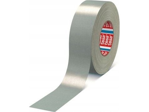 Tesa Gewebekleb. 25m x 50mm grau 04651
