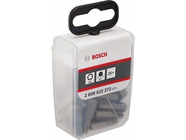 Bosch skrutrekkerettsett ekstra hard T30, TicTac-boks Bosch 2608522272