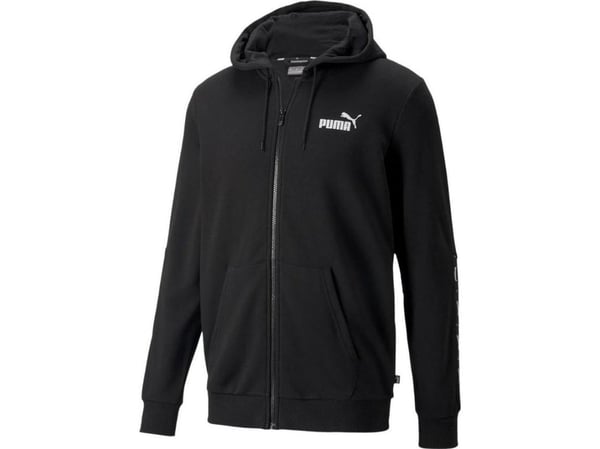Puma ESS+ Tape Full-Zip huppari TR musta 848768 01 (M) (M)