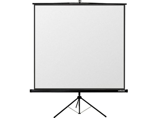 Reflecta CrystalLine Tripod - Projeksjonsskjerm med tripod - 86.9" (220.6 cm) - 1:1 - Matte White - lysehvitt