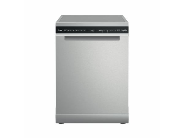 Whirlpool MaxiSpace W7F HS41 X, Frittstående, Full størrelse (60 cm), Rustfritt stål, Svart, Knapper, 1,3 m
